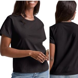 FREE WITH PURCHASE • BLACK HANES T-SHIRT • Cotton • Size Small